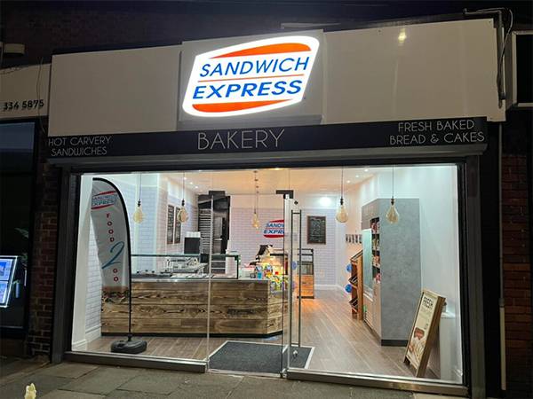Sandwich Express Led Signage