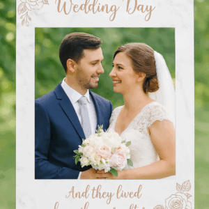 Wedding Selfie Board A1