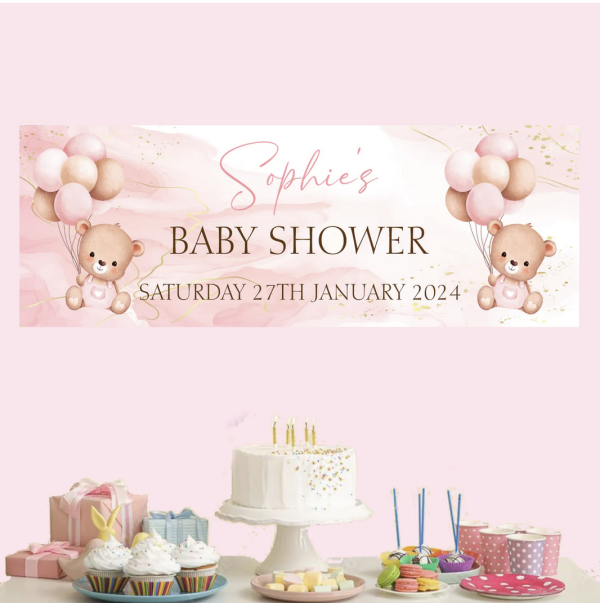 Baby shower Paper banner