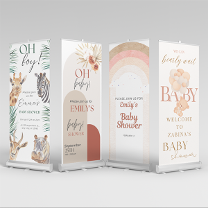 Baby Shower Roller Banner