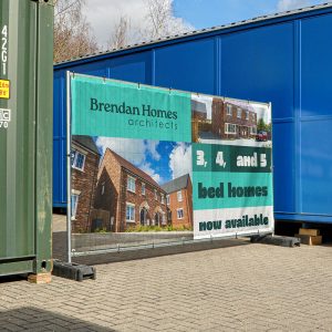 Heras Fencing Banners