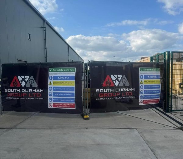Heras Fencing Banners